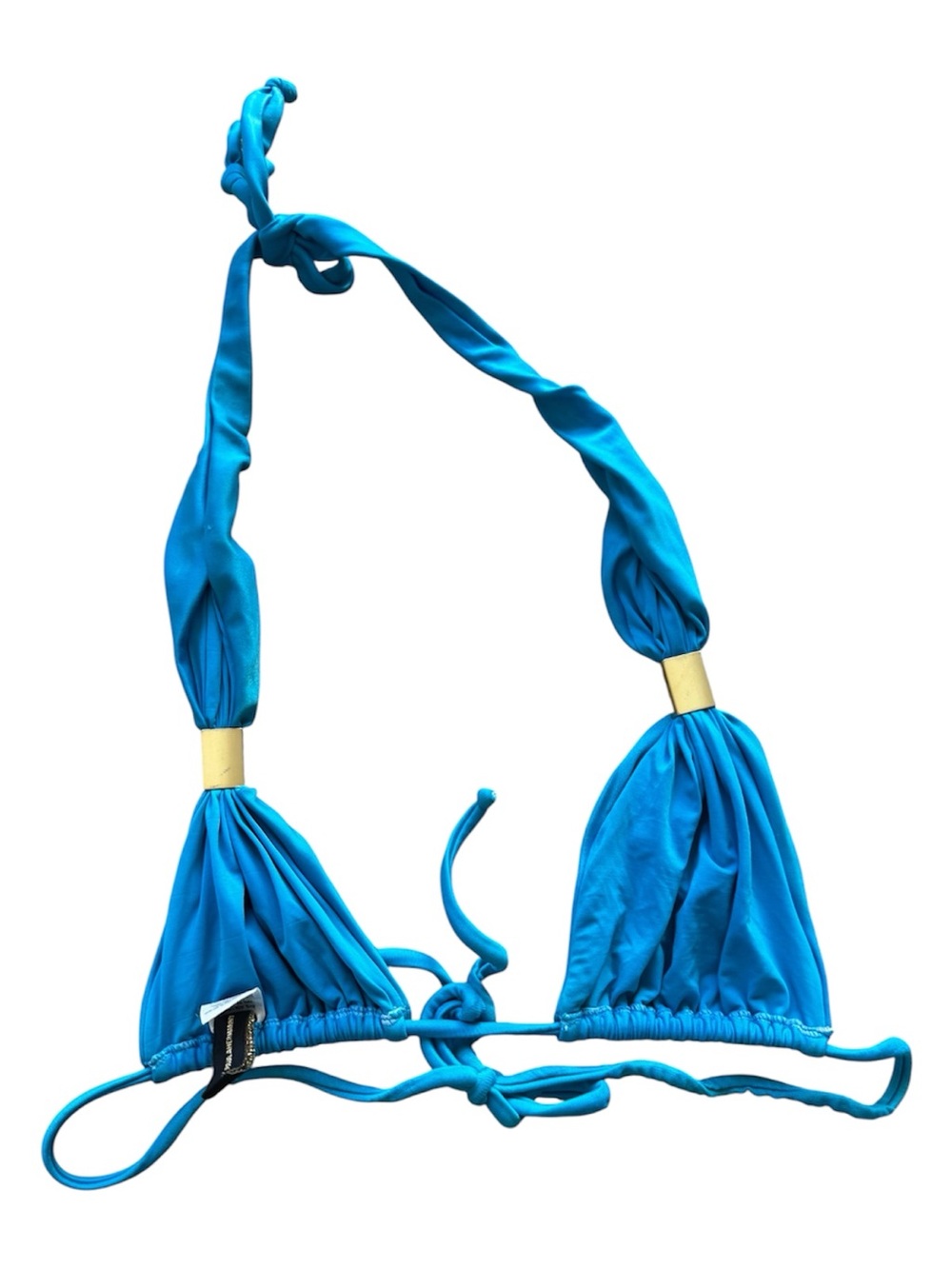 Vix Paula Hermanny Bia Blue Bikini Top S - Picture 2 of 5
